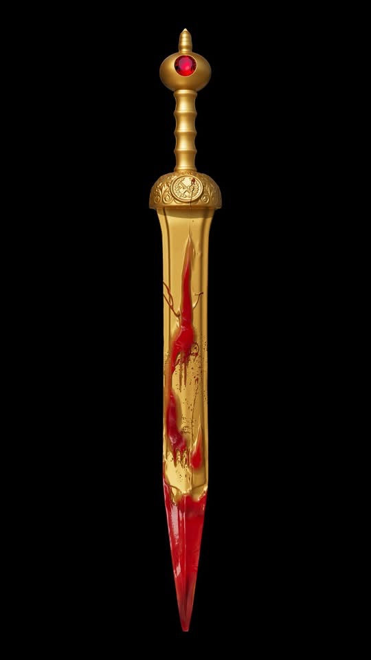 2025 Cameroon Gladius 2 oz Gold Gilded Silver Shaped Coin