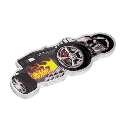 2024 1oz Pamp Hot Wheels Bone Shaker .999 Silver 1oz colorized coin