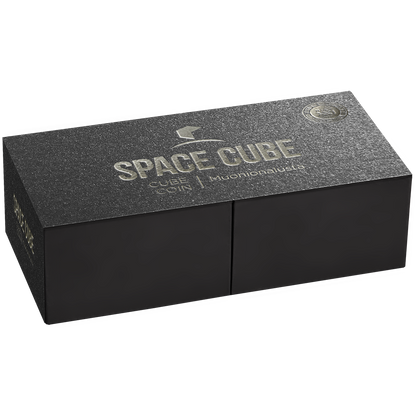 2025 Ghana 2oz .999 silver Antique Space Cube Muonionalusta Meteorite Coine