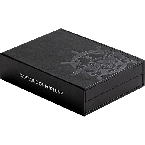 2024 Oxford Captains of Fortune 2 oz Antique finish Silver Coin 5$ Barbados