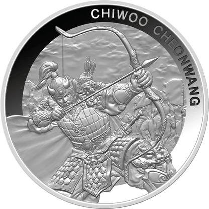 KOMSCO 2022 | Chiwoo | 1 Oz 999 Silver Coin Proof Korea