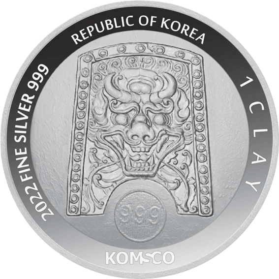 KOMSCO 2022 | Chiwoo | 1 Oz 999 Silver Coin Proof Korea