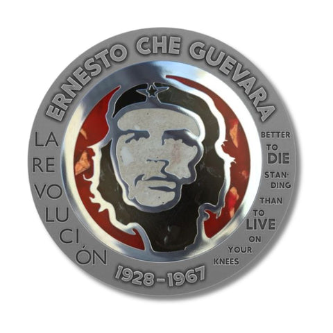 Congo 2023 100 Francs CFA Che Guevara 1 Oz Polybern / Steel Handmade Insert