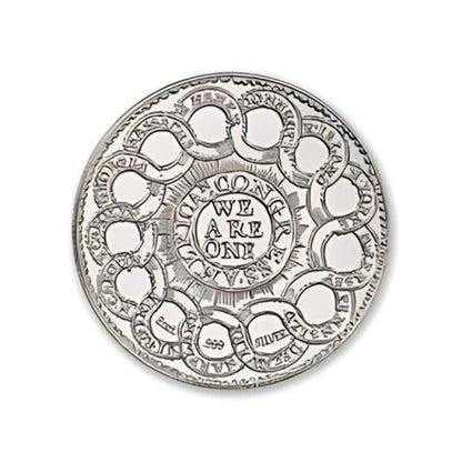 Continental Dollar 2 Troy Ounce 39mm