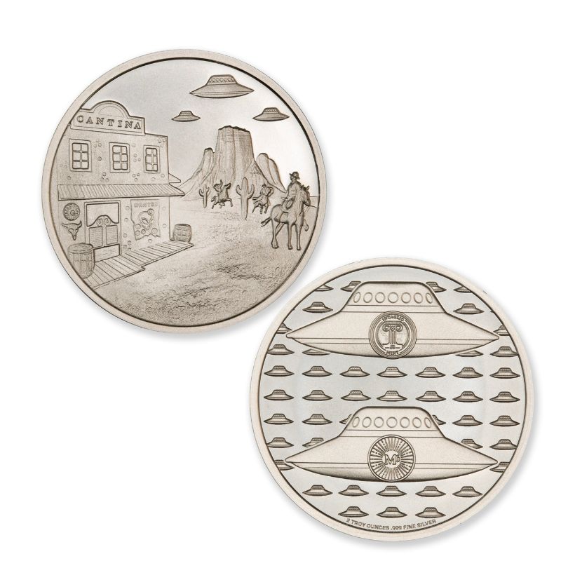 Cowboys And Aliens 2 Troy Ounce