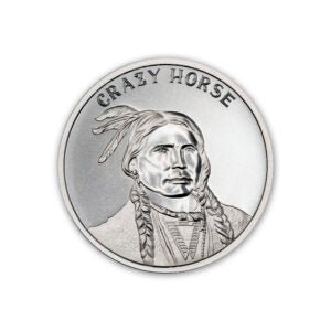 CRAZY HORSE – 2 TROY OUNCE – 39MM