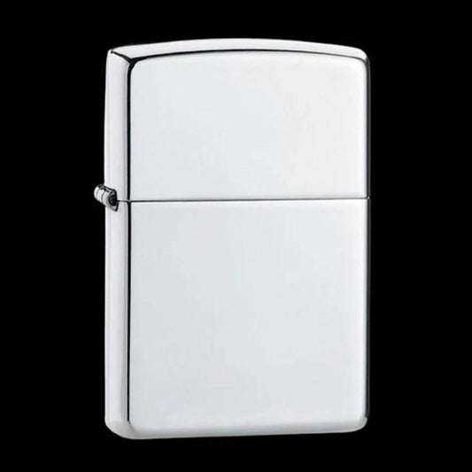 Custom Zippo lighter case made of NVP sterling silver, featuring intricate handcrafted details and the classic Zippo design, capturing the essence of personalized luxury.