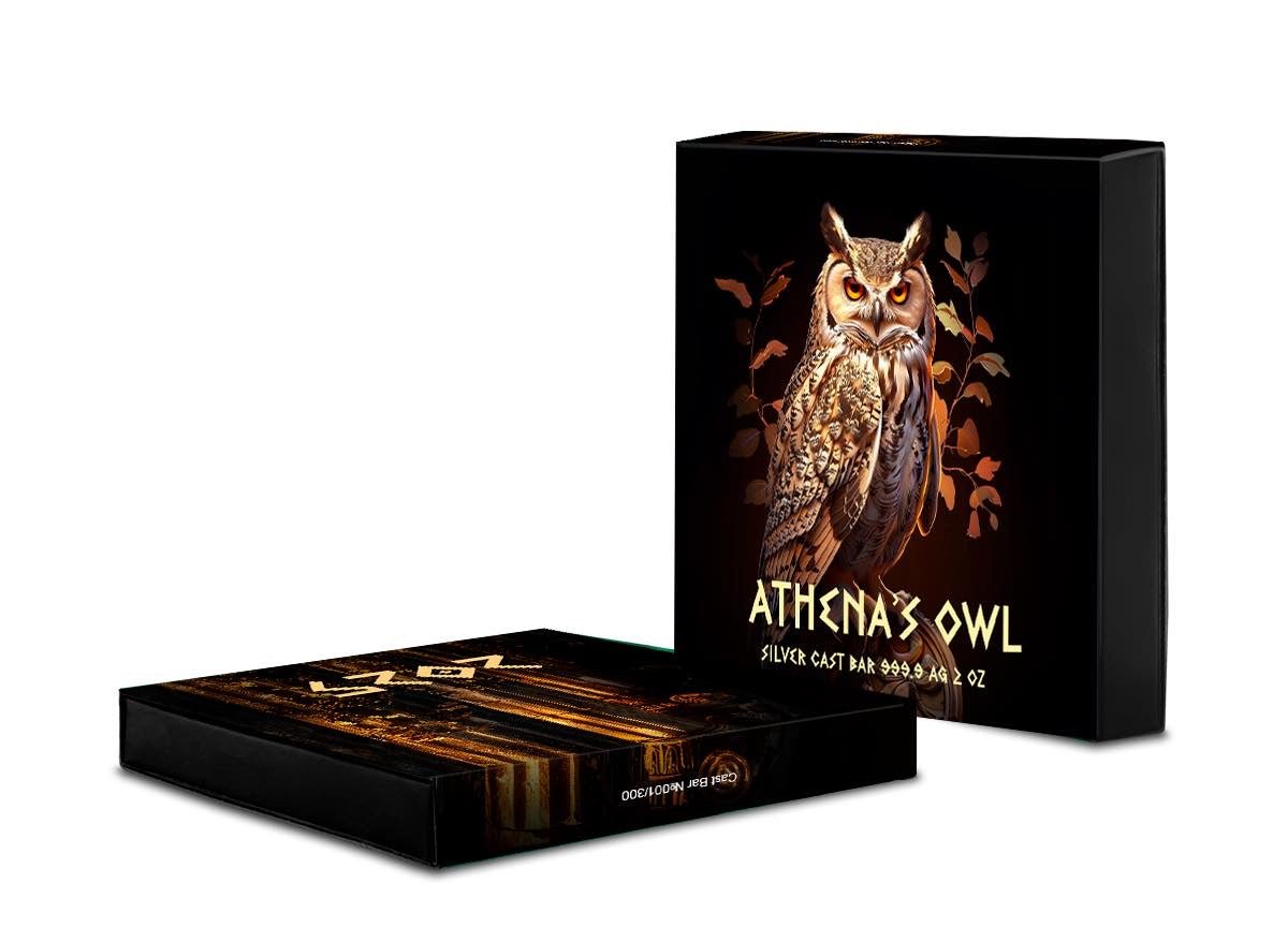 2024 Athenian Owl 2oz Cast Bar wholesale