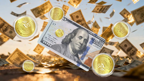 2025 Liberia USA 1/1000 oz .9999 Gold Coin in Card