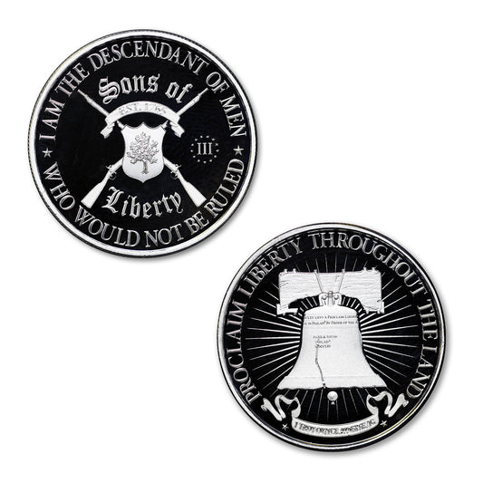 Sons Of Liberty Type Ii Liberty Bell 1 Troy Ounce 39mm Limited Mintage 100 Proof