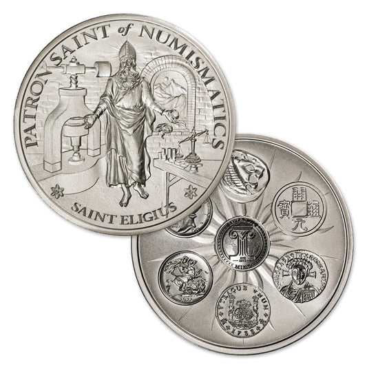 Saint Eligius 5 Troy Ounce 50mm Limited Mintage