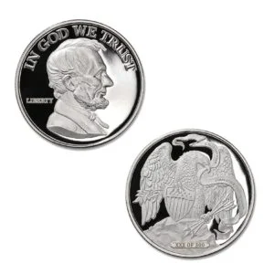 LINCOLN – 1 TROY OUNCE – 39MM – PROOF (ONLY 300 MINTED!)