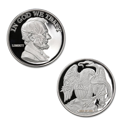 Lincoln 1 Troy Ounce 39mm  Proof