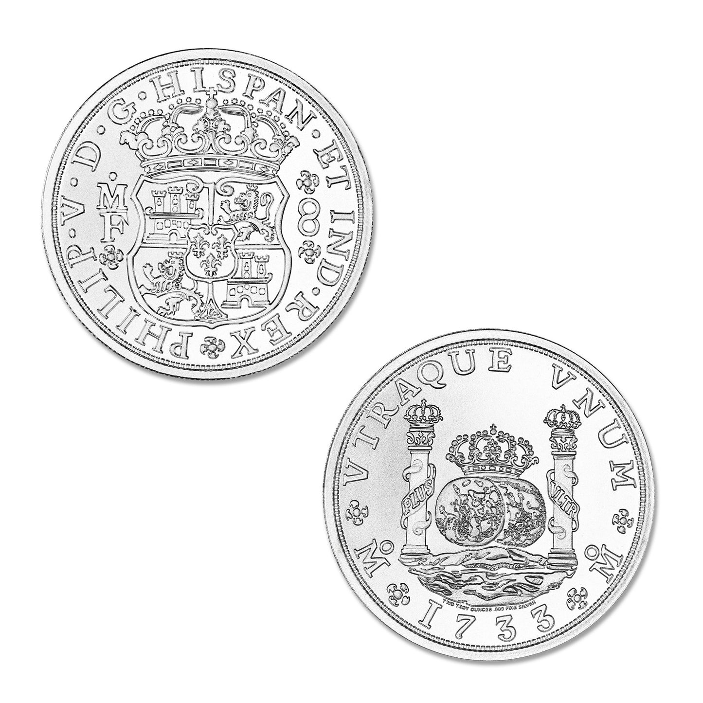 Pillar Dollar 2 Troy Ounce 39mm