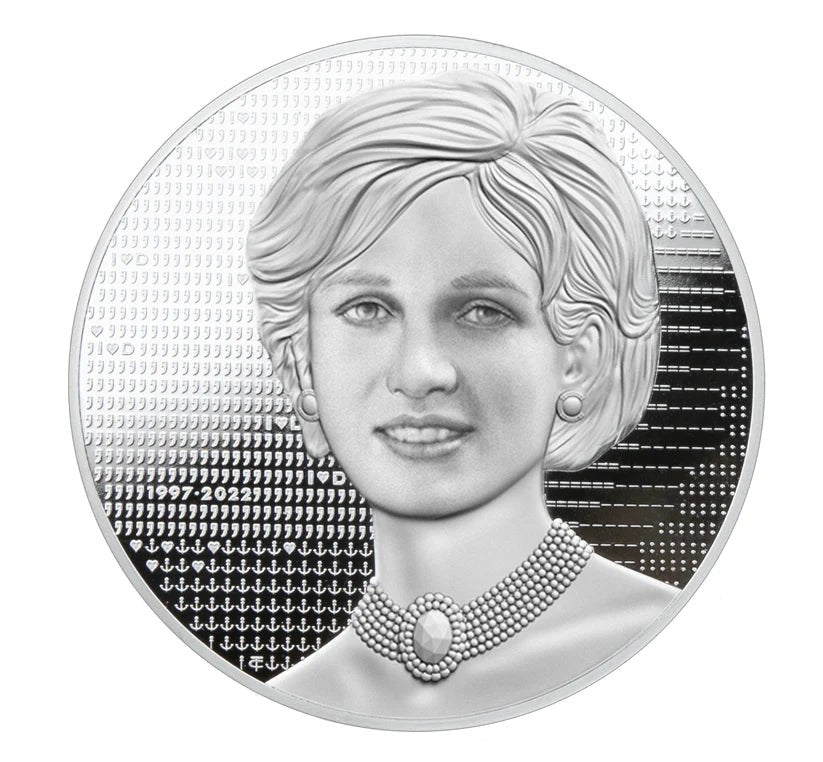 Celebrities Diana 2022 | Niue 2 Dollar 9999 Silver Coin | High Relief Proof Colored