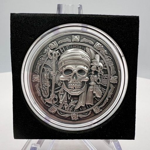 Marauder Medallion High Relief 2 oz Silver Round