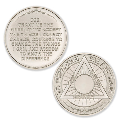 SOBRIETY COIN – 1 TROY OUNCE – 39MM