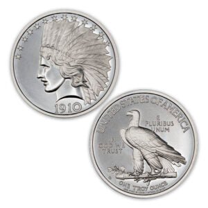 $20 SAINT-GAUDENS TRIBUTE – 1 TROY OUNCES – 39MM