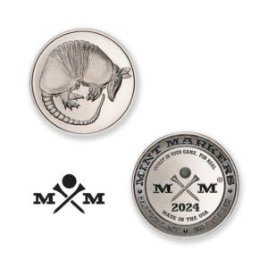 2024 MINT MARKERS® – “ARMADILLO” – 1/2 TROY OUNCE – 30MM