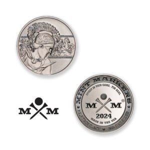 2024 MINT MARKERS® – “MOLON LABE” – 1/2 TROY OUNCE – 30MM