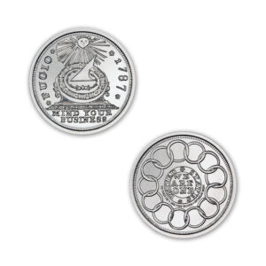 FUGIO CENT – 1/2 TROY OUNCE – 39MM