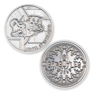 GARGOYLE – TYPE VIII – CHAPELLE DE BETHLÉEM – 1 TROY OUNCE – 39MM