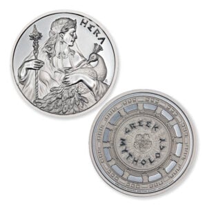 GREEK MYTHOLOGY SERIES – HERA – 2 TROY OUNCE – 39MM