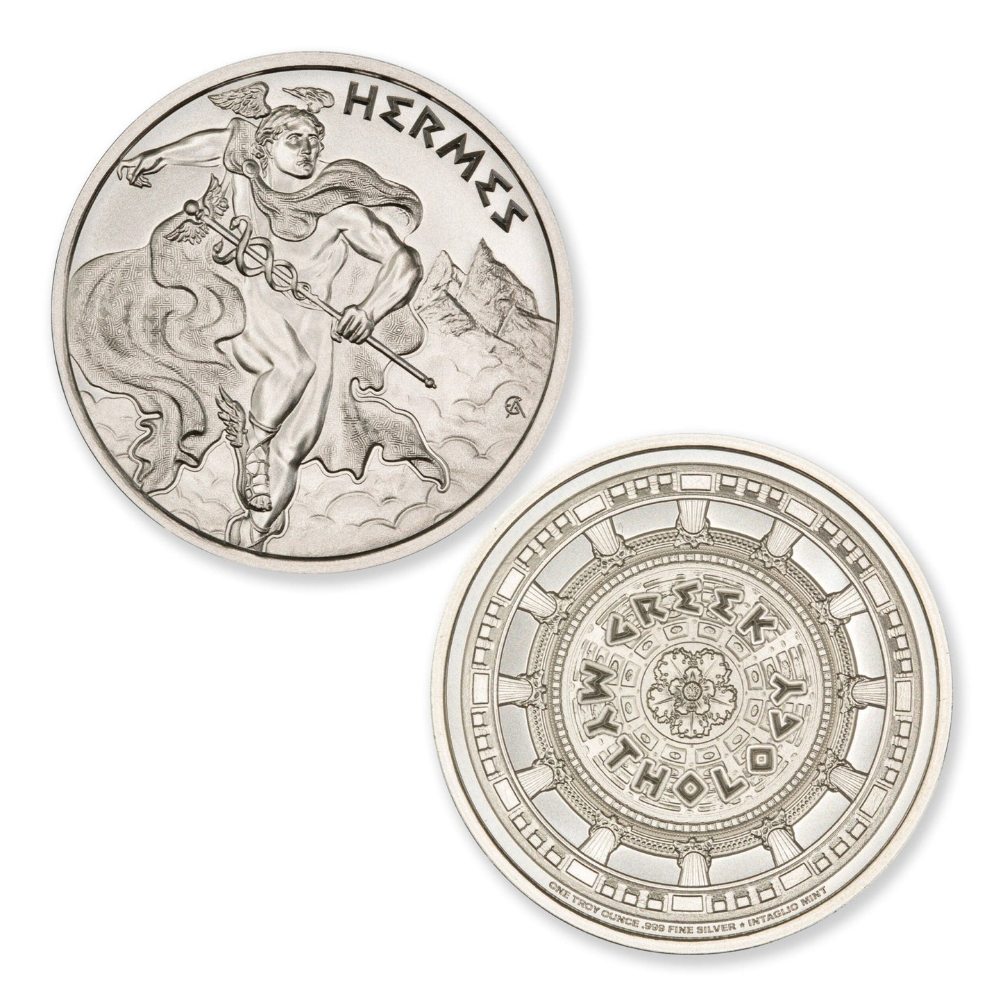 Greek Mythology Series Hermes 1 Troy Ounce 39mm