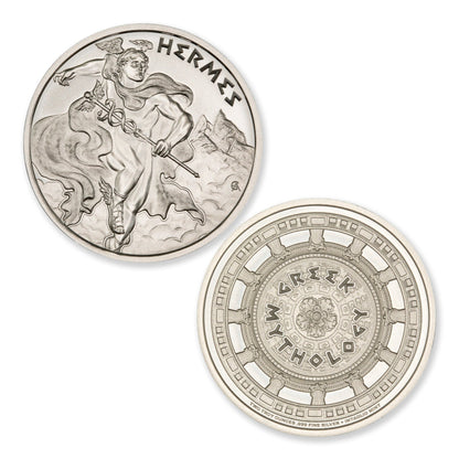 Greek Mythology Series Hermes 2 Troy Ounce 39mm