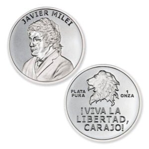 JAVIER MILEI – 1 TROY OUNCE – 39MM