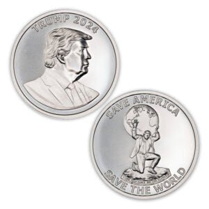 TRUMP 2024 – 1 TROY OUNCE – 39MM