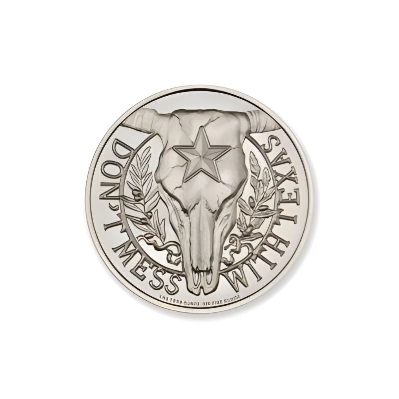 Don’t Mess With Texas Series Bluebonnet 1 Troy Ounce 39mm