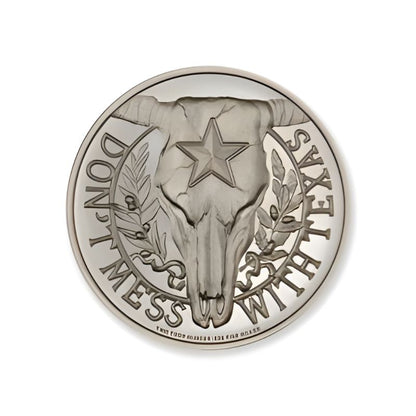 Don’t Mess With Texas Series  Bluebonnet 2 Troy Ounce 39mm