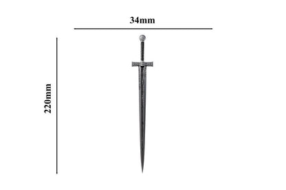 2025 U.V. Cameroon Legend of the Sword Excalibur 2 oz Silver Shaped Coin