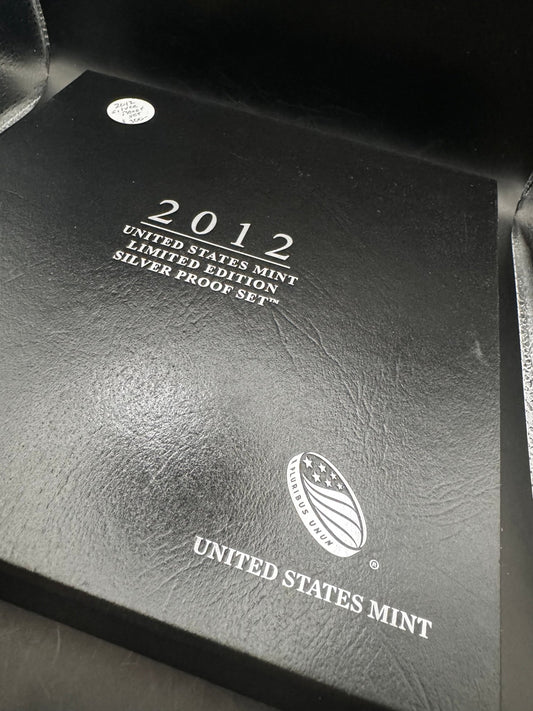 2012 U.S. Mint Limited Edition Silver Proof Set Coins