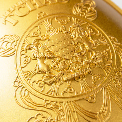 2023 Tchad Eight Dragon Buddha 1 oz Silver Coin (Gold Gilded)