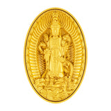 2023 Tchad Eight Dragon Buddha 1 oz Silver Coin (Gold Gilded)