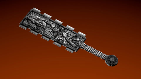 2026 Samoa Huitzilopochtli's Macuahuitl 2 oz Pure Silver Coin