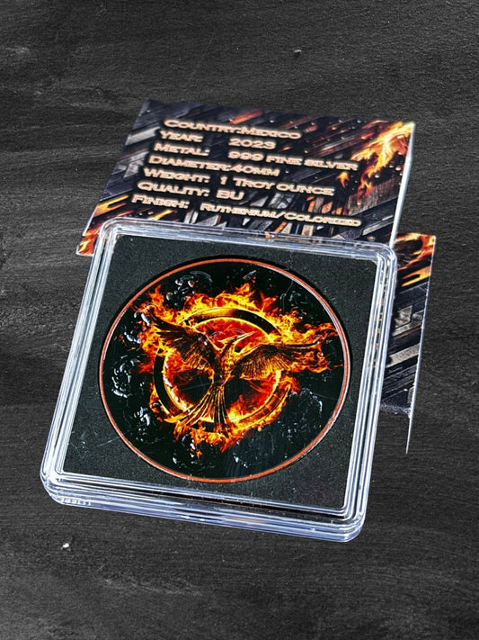 2023 Libertad 1oz .999 Colorized Girl On Fire