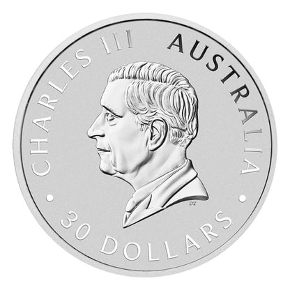 1kg format of the 2024 Kookaburra silver BU range’