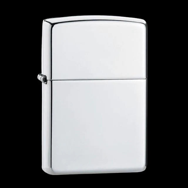 NVP Sterling Silver Custom Silver Zippo