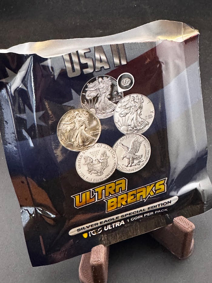 Ultra Breaks 2021 Silver Eagle Special Edition PCGS MS70 Type 1 -1 oz Silver Coin