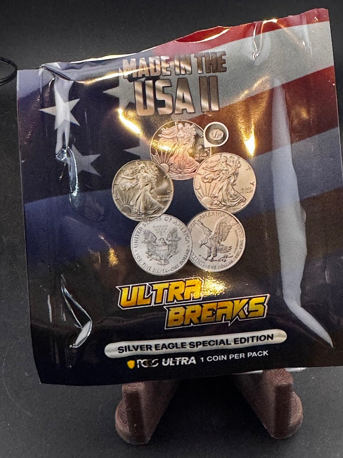 Ultra Breaks 2021 Silver Eagle Special Edition PCGS MS70 Type 1 -1 oz Silver Coin