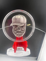 Skull series trucker 1 t oz trucker skul