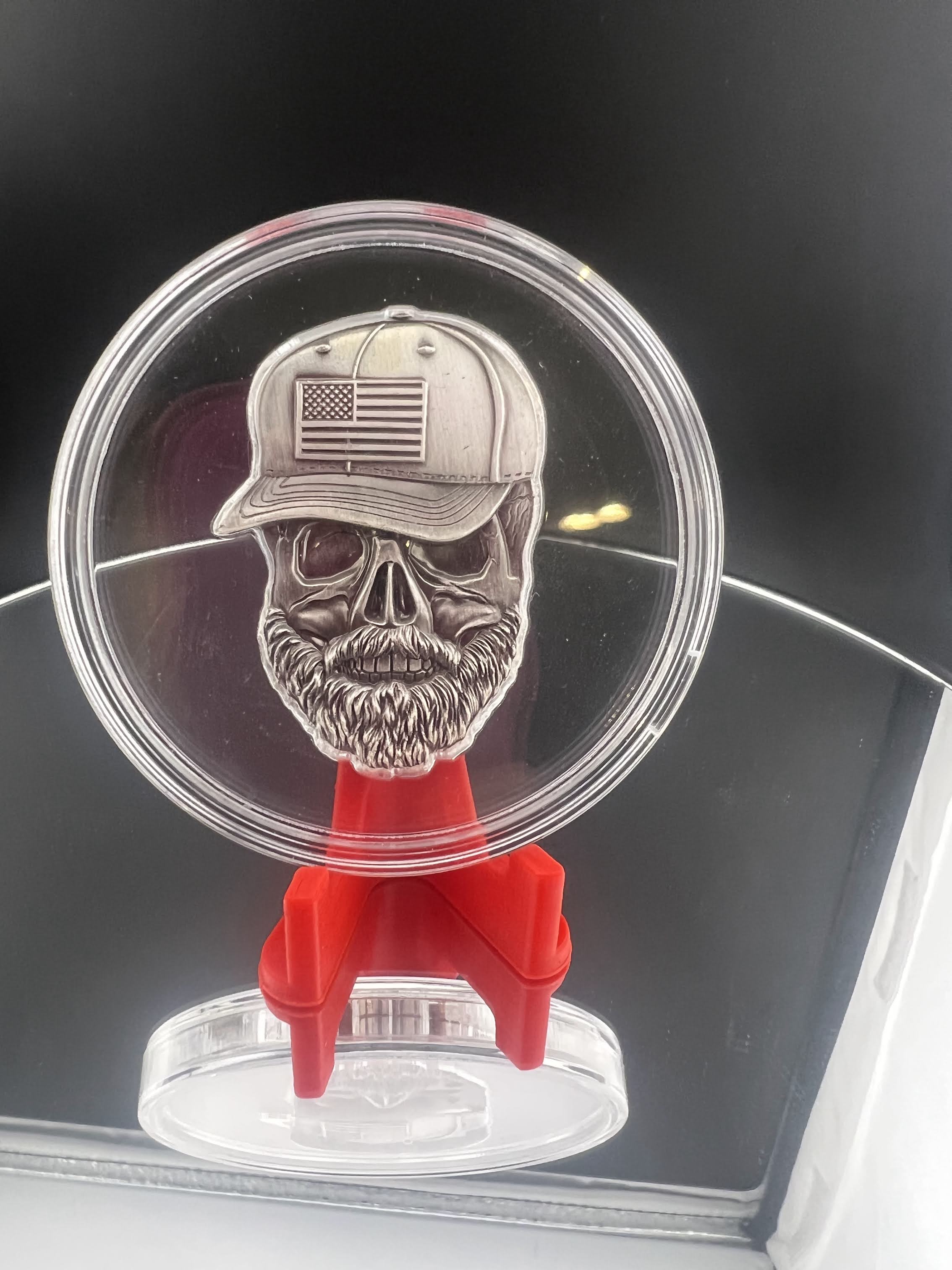 Skull series trucker 1 t oz trucker skul