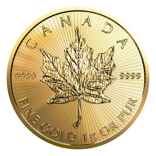 2023 Royal Canadian Maplegrams 1 gram