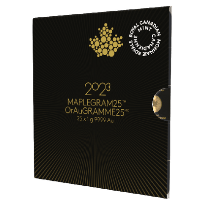 2023 Royal Canadian Maplegrams 1 gram