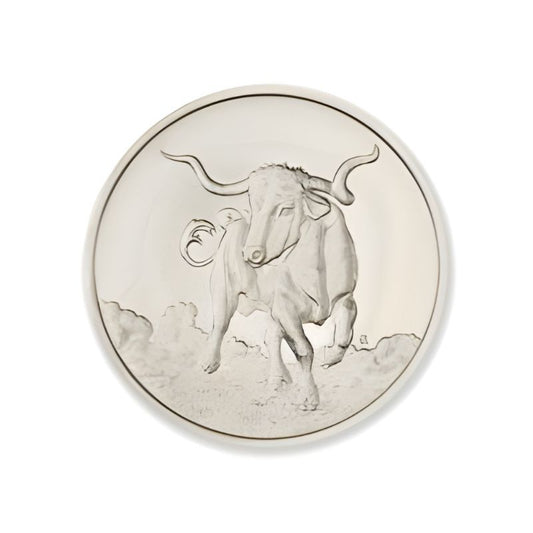 Intaglio Don’t Mess With Texas Series  Longhorn  1 Troy Ounce 39mm
