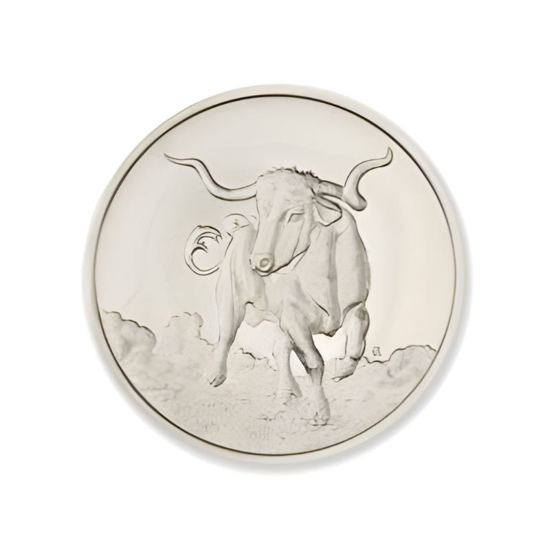 Intaglio Don’t Mess With Texas Series  Longhorn 2 Troy Ounce  39mm