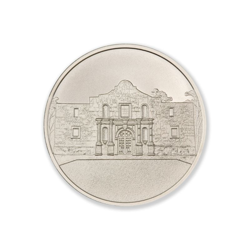 Intaglio Don’t Mess With Texas Series  The Alamo 1 Troy Ounce  39mm